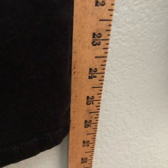 Basic Editions Black Jeans Stretch Women 14 Short Petite - Picture 5 of 6